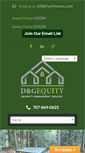 Mobile Screenshot of dandgequity.com